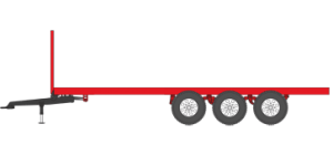 Plataforma agrícola Trídem reforçada per a càrregues pesades